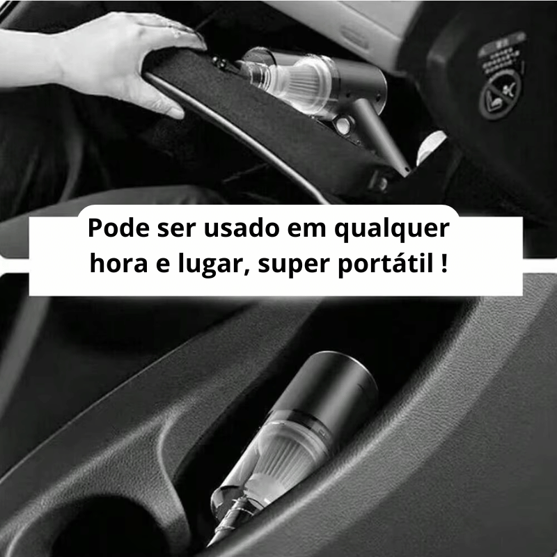 Aspirado à vácuo portátil para móveis e automóveis