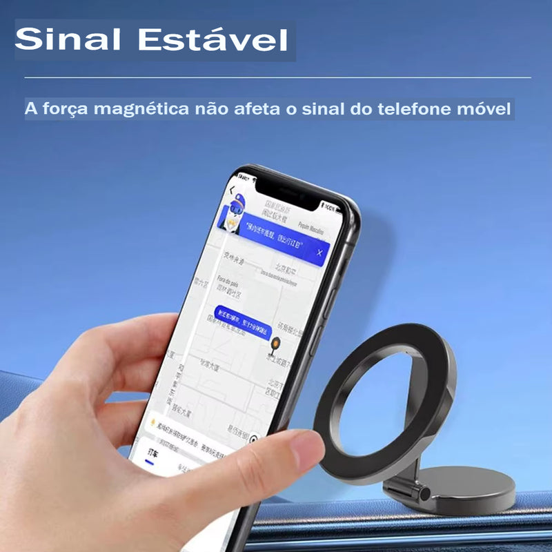 Apoio magnético 360° para celular e tablet